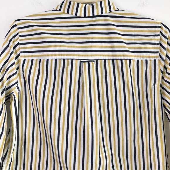 NWT J.Crew Stripe Button Up Classic Fit Boy Shirt - Picture 9 of 16